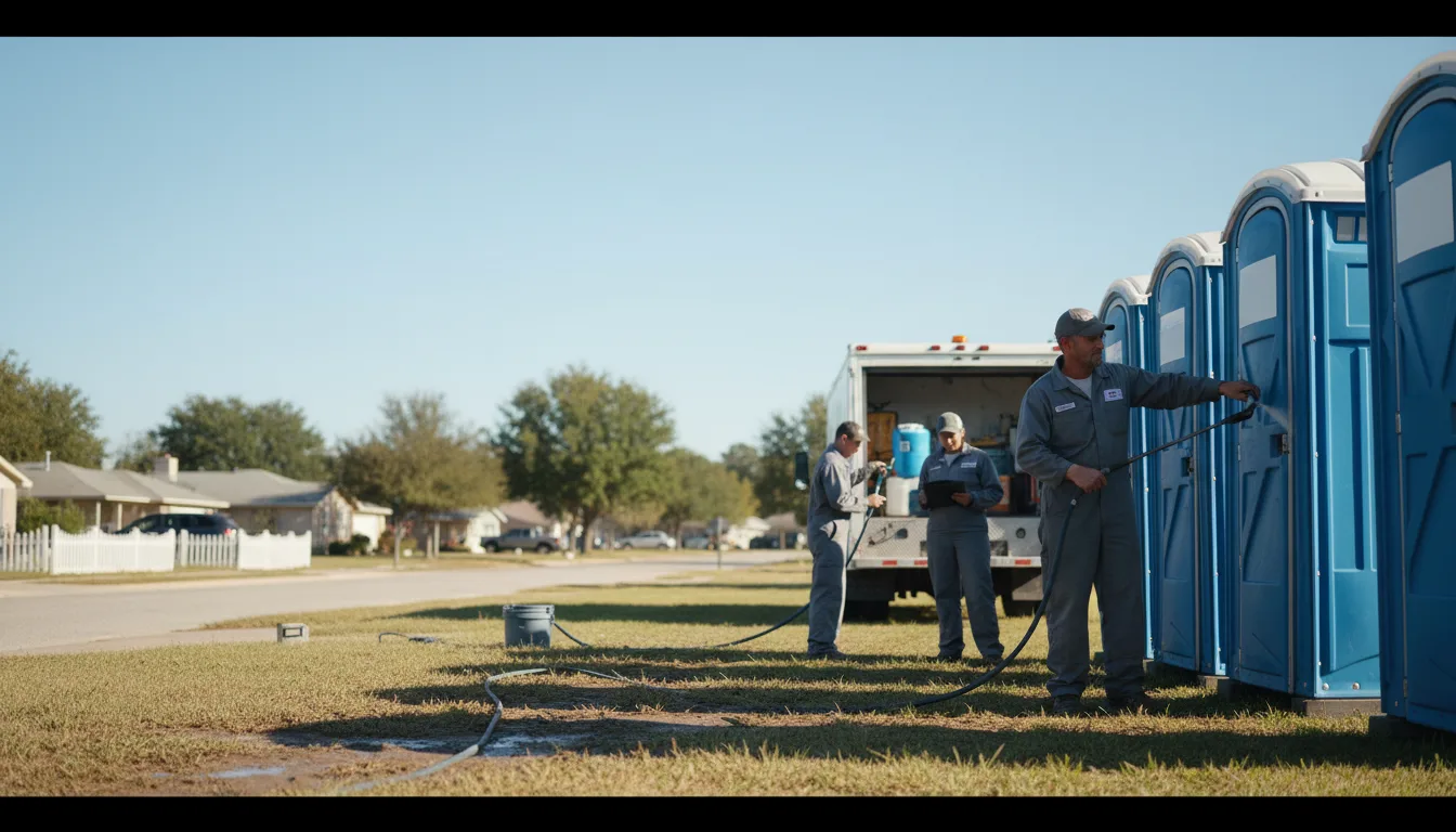 Long-Term Portable Toilet Rental in Clinton, IN near me